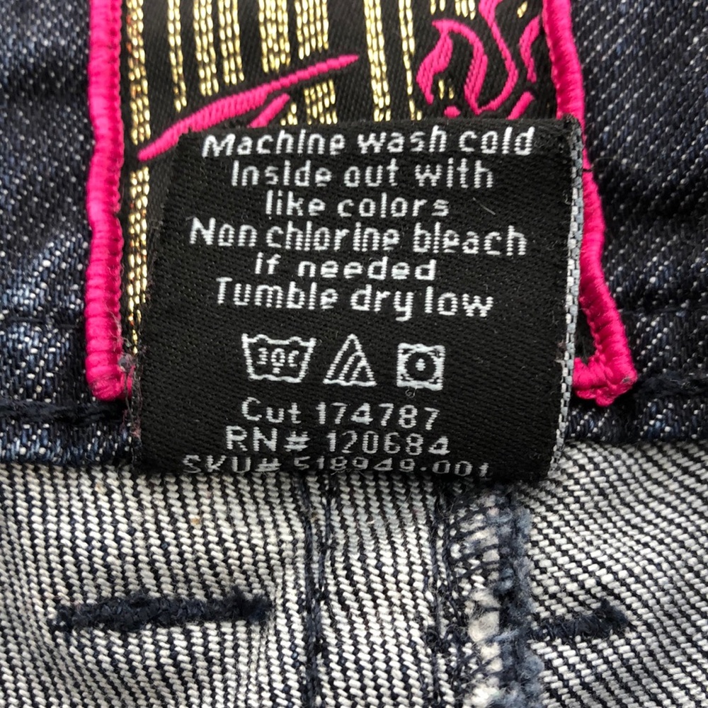 Torrid Dark Wash Straight Leg Jeans, Size 12 - Picture 6 of 6